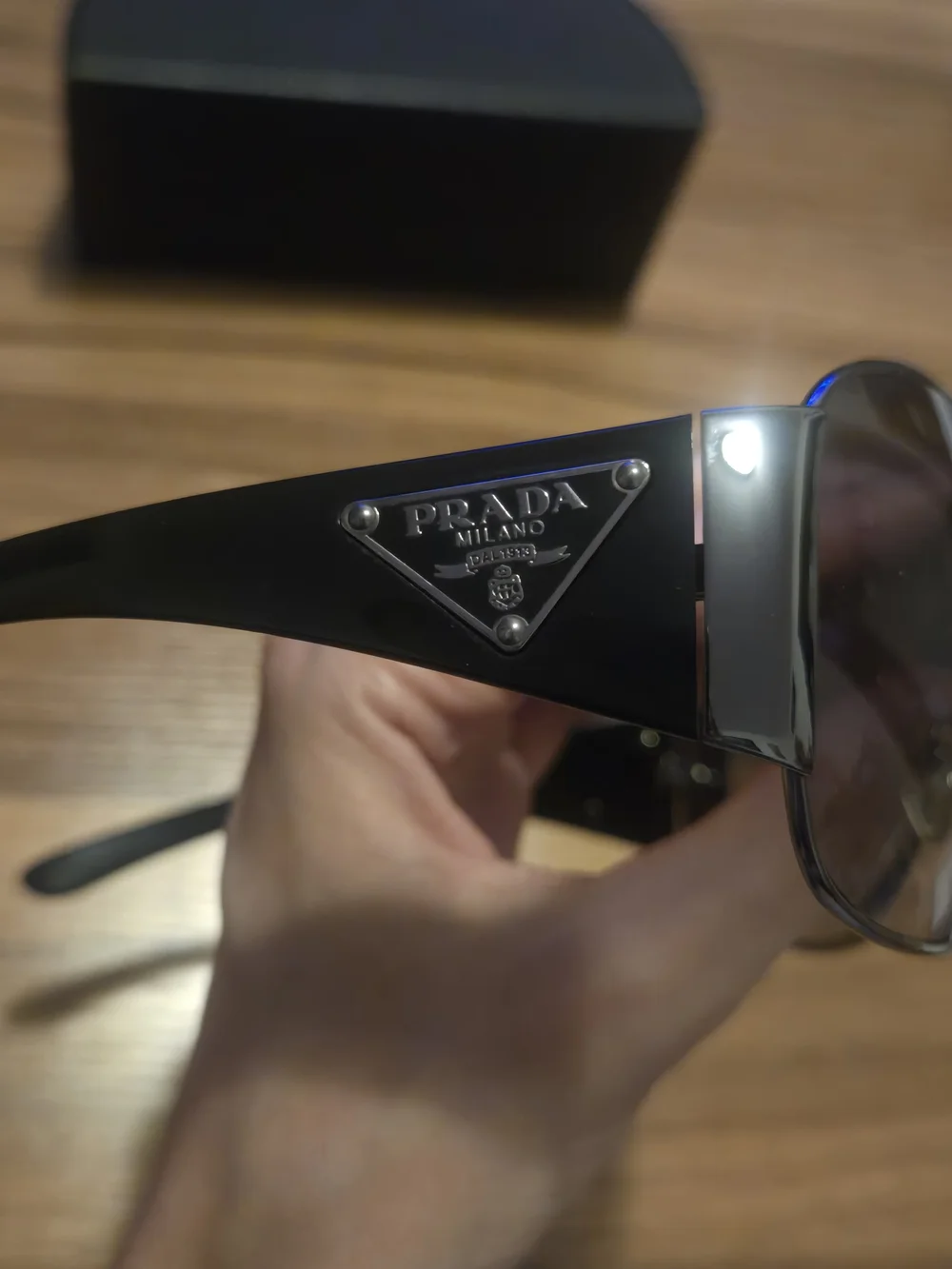 Prada Gradient Shield Sunglasses